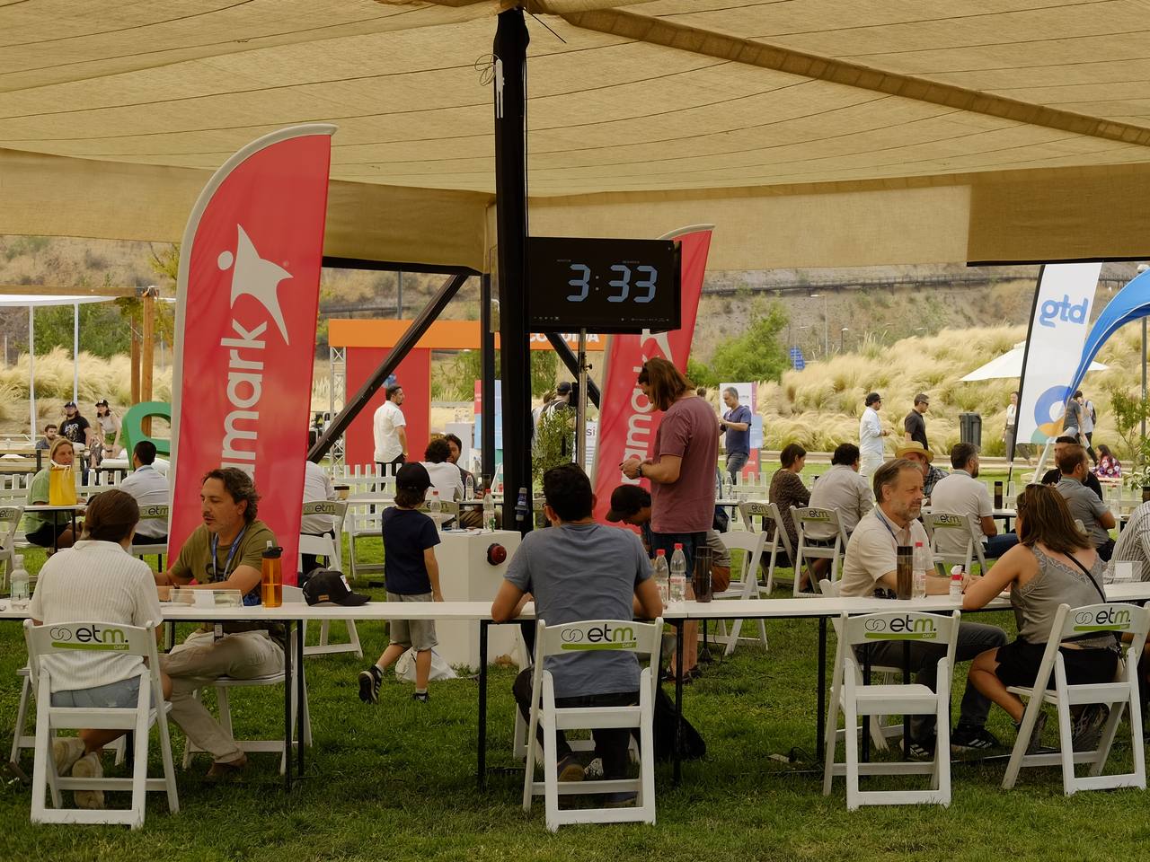 Rondas de conversación al aire libre